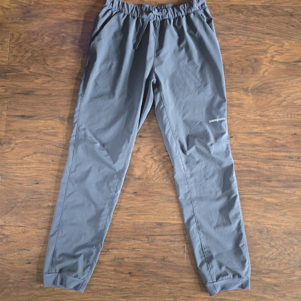 Patagonia Men's TERREBONNE Trail Joggers Hiking Pants Black PAINT Size SM
